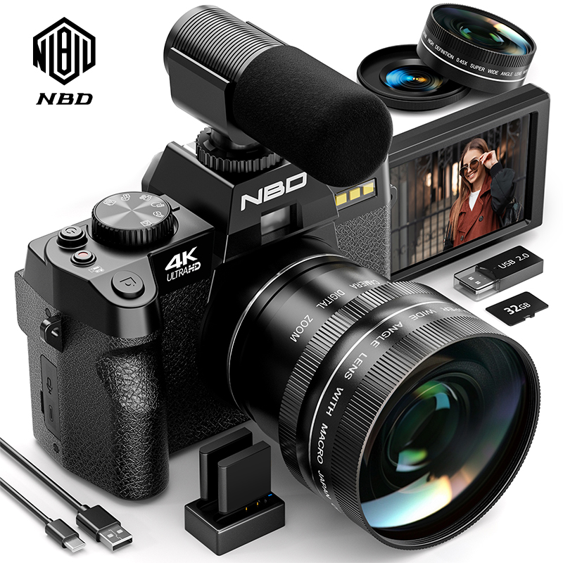 Korean Girls Lifestyle - NBD S100F 48MP 4K Digital Camera