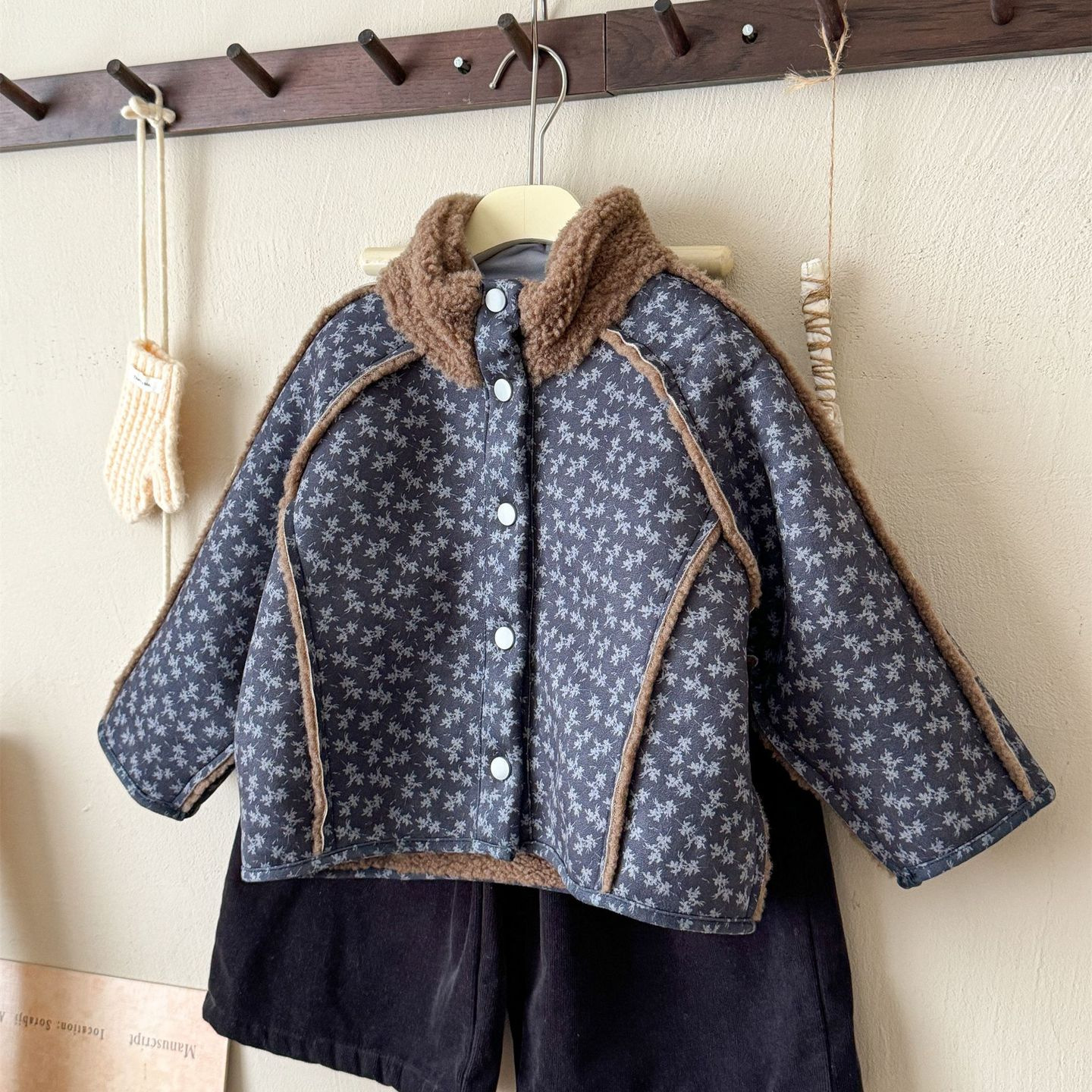 Korean Girls Lifestyle - Girls Coat 2025 Winter Korean Version