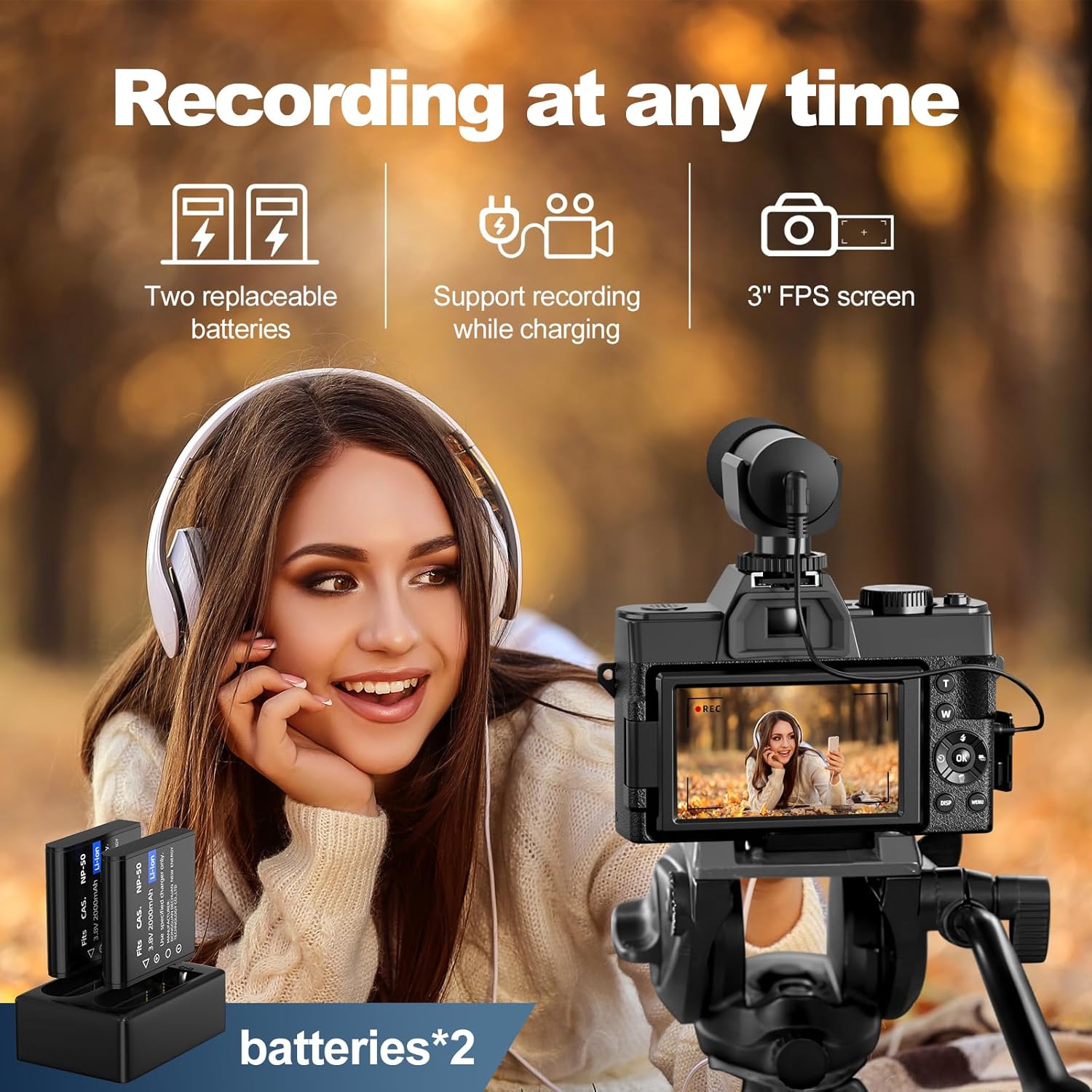 NBD S100F 48MP 4K Digital Came - Korean Girls Lifestyle reseña y precio