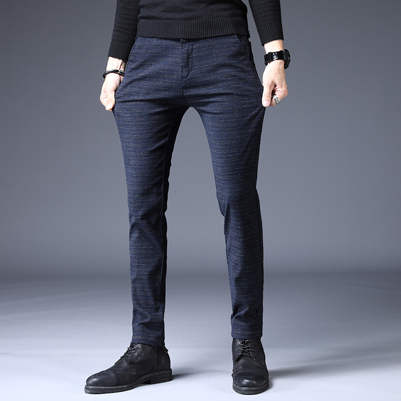 Spring Elastic Men's Casual Pa - Korean Men Lifestyle reseña y precio