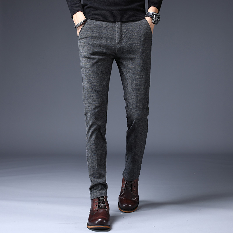 Spring Elastic Men's Casual Pa - Korean Men Lifestyle reseña y precio
