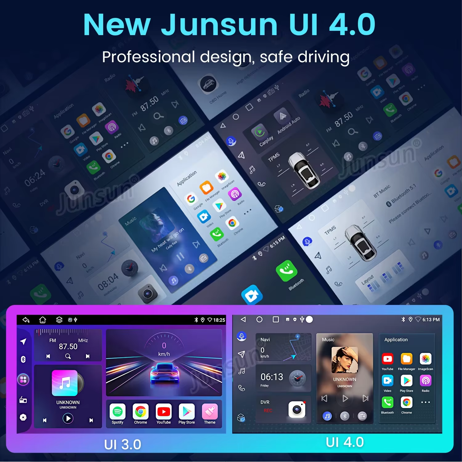 Junsun AI Voice Car Stereo Rad - Traditional Korean Lifestyle reseña y precio