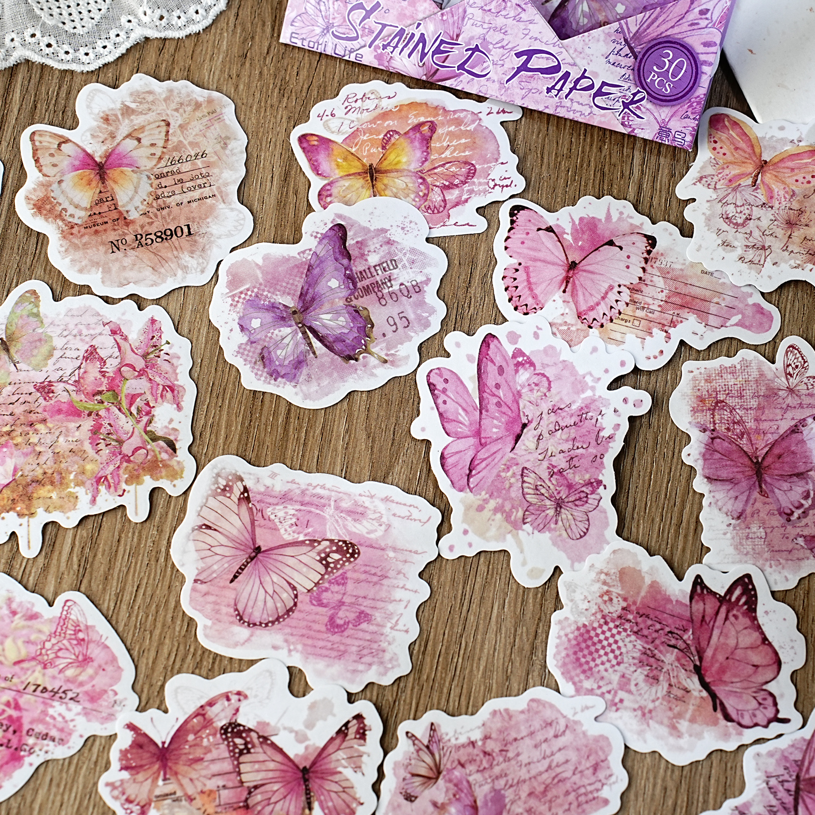 Etori Life Pink Watercolor But - Korean Lifestyle & Kids Boutique reseña y precio