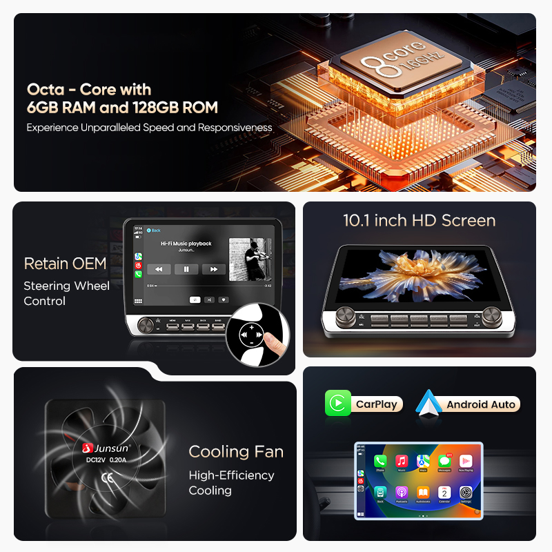 Junsun AI Voice Car Stereo Rad - Traditional Korean Lifestyle reseña y precio