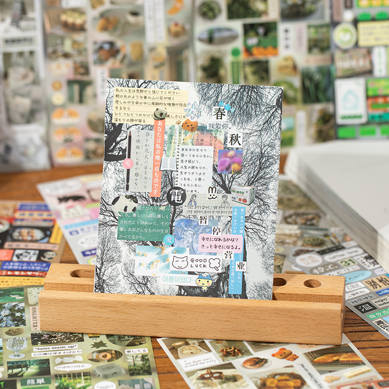 30Sheets Sticker Book Mist Rai - Korean Arts And Lifestyle reseña y precio