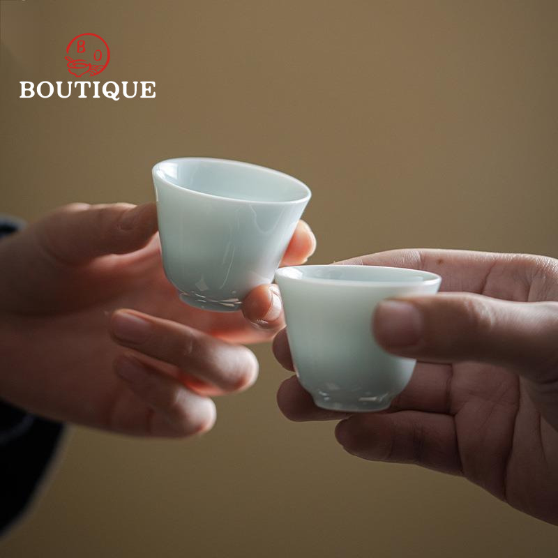Handmade Tea Cup Small Ceramic - Celadon Ceramic Cup reseña y precio