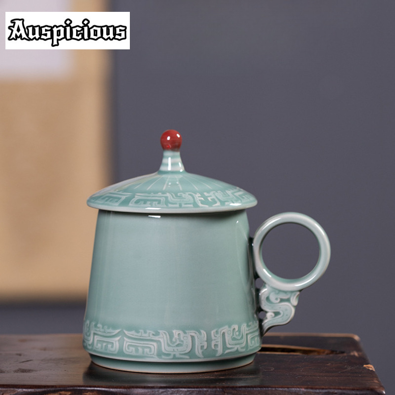 395ml Longquan Celadon Bronze  - Celadon Ceramic Cup reseña y precio