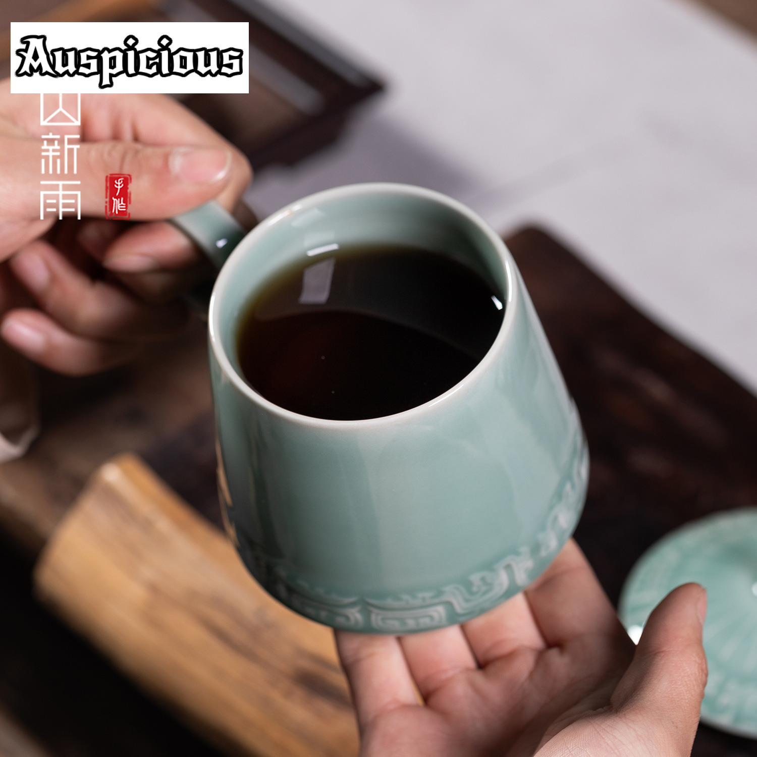 395ml Longquan Celadon Bronze  - Celadon Ceramic Cup reseña y precio