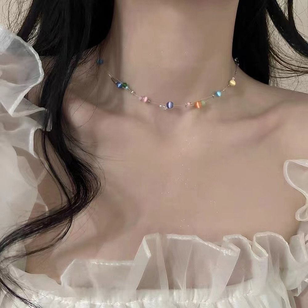 Trendy Alloy Korean Style Neck - Korean Girls Lifestyle reseña y precio