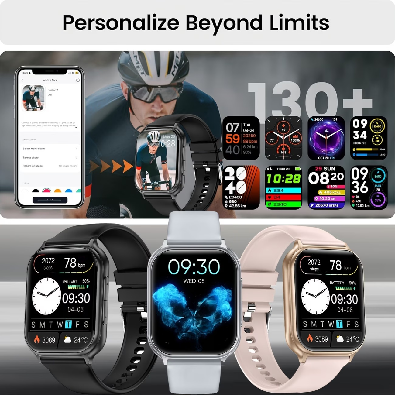 2026 New Style 1.83'' Smart Wa - Korean Men Lifestyle reseña y precio
