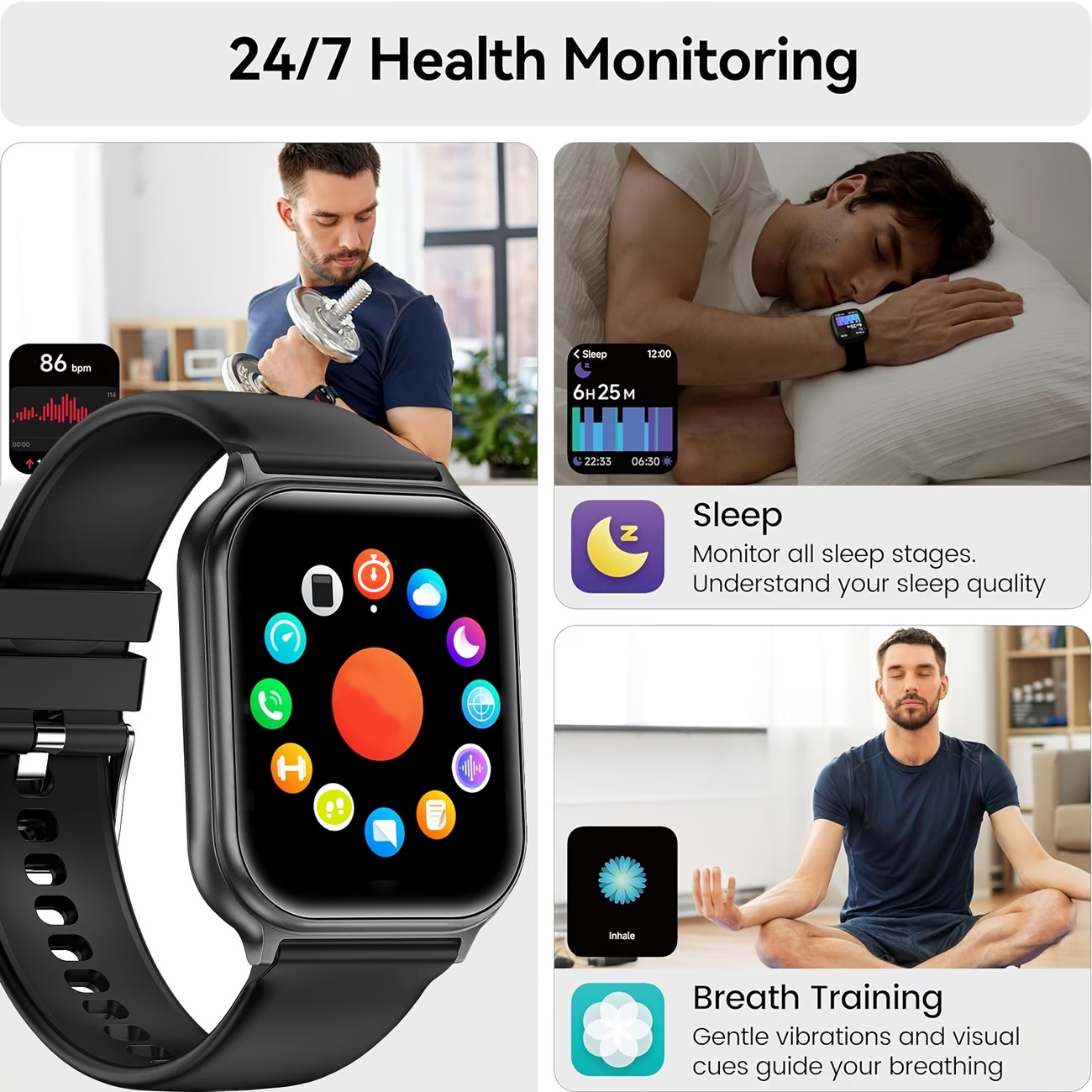 2026 New Style 1.83'' Smart Wa - Korean Men Lifestyle reseña y precio