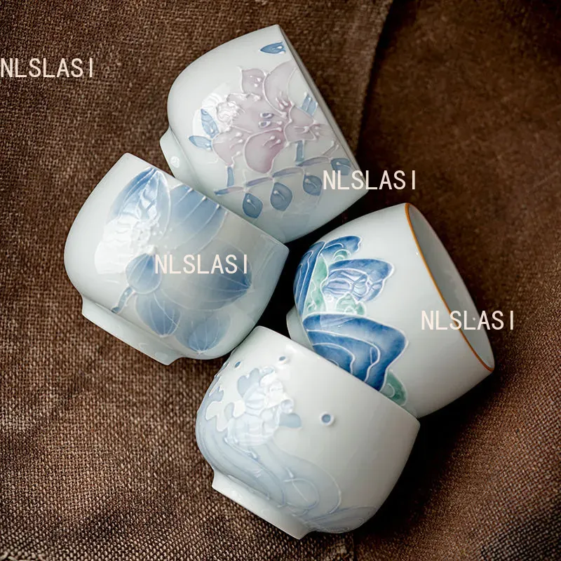 1pcs Tea Accessories Kiln Rest - Celadon Ceramic Cup reseña y precio