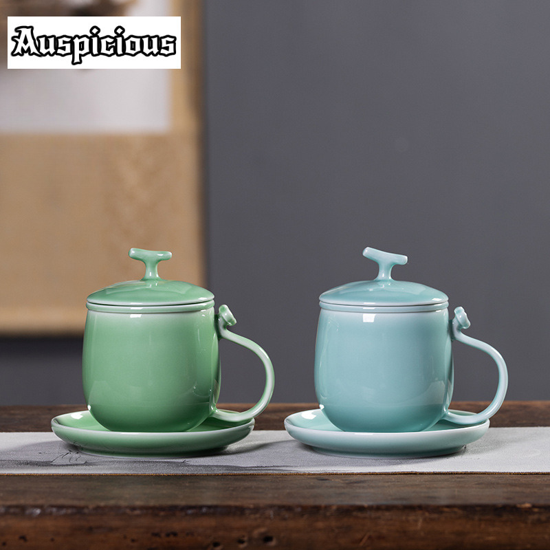 400ml Azure Longquan Celadon F - Celadon Ceramic Cup reseña y precio