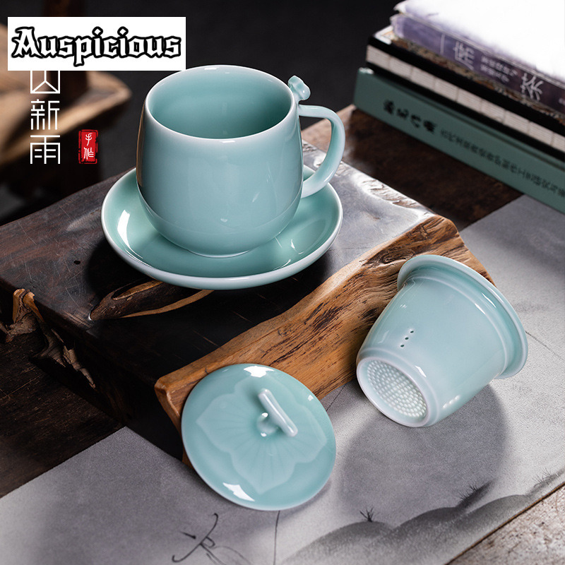 400ml Azure Longquan Celadon F - Celadon Ceramic Cup reseña y precio