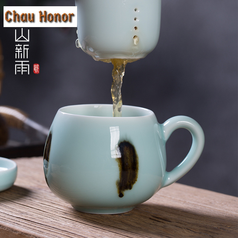 330ml Longquan Celadon Filter  - Celadon Ceramic Cup reseña y precio