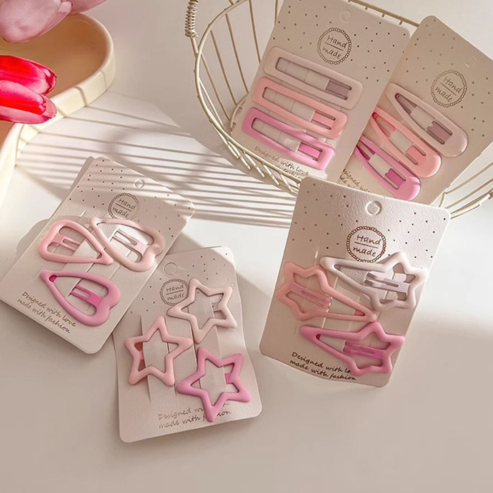 3PCS Sweet Style Headwear Pins - Korean Lifestyle & Kids Boutique reseña y precio