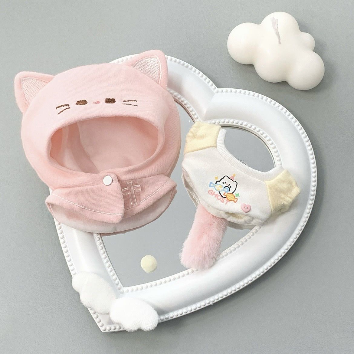 10cm Cotton Doll Cat Ears With - Korean Girls Lifestyle reseña y precio