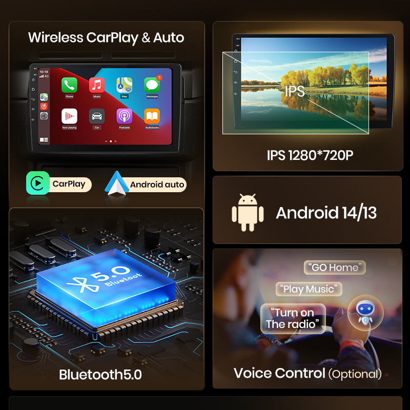 Junsun AI Voice Car Stereo Rad - Traditional Korean Lifestyle reseña y precio