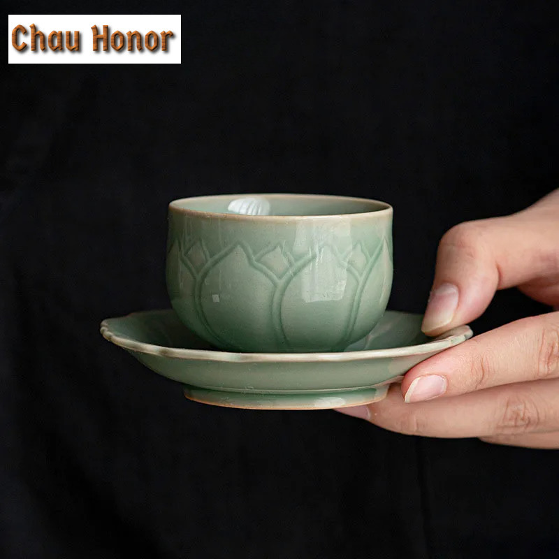 65ml Retro Celadon Sample Tea  - Celadon Ceramic Cup reseña y precio