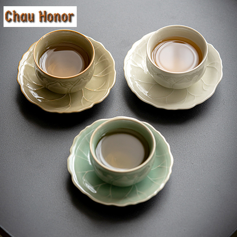 65ml Retro Celadon Sample Tea  - Celadon Ceramic Cup reseña y precio