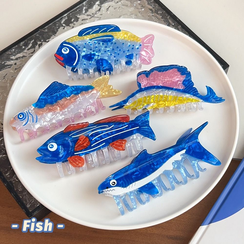 Sweet Hairpin Ocean Animal Hai - Korean Girls Lifestyle reseña y precio