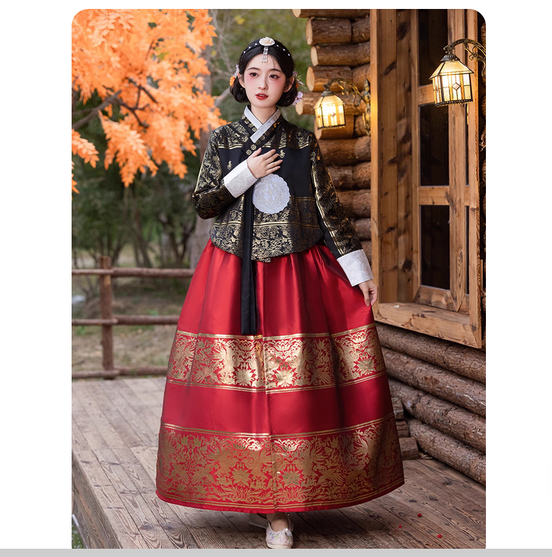 Ethnic style retro Hanbok temp - Korean Lifestyle & Kids Boutique reseña y precio