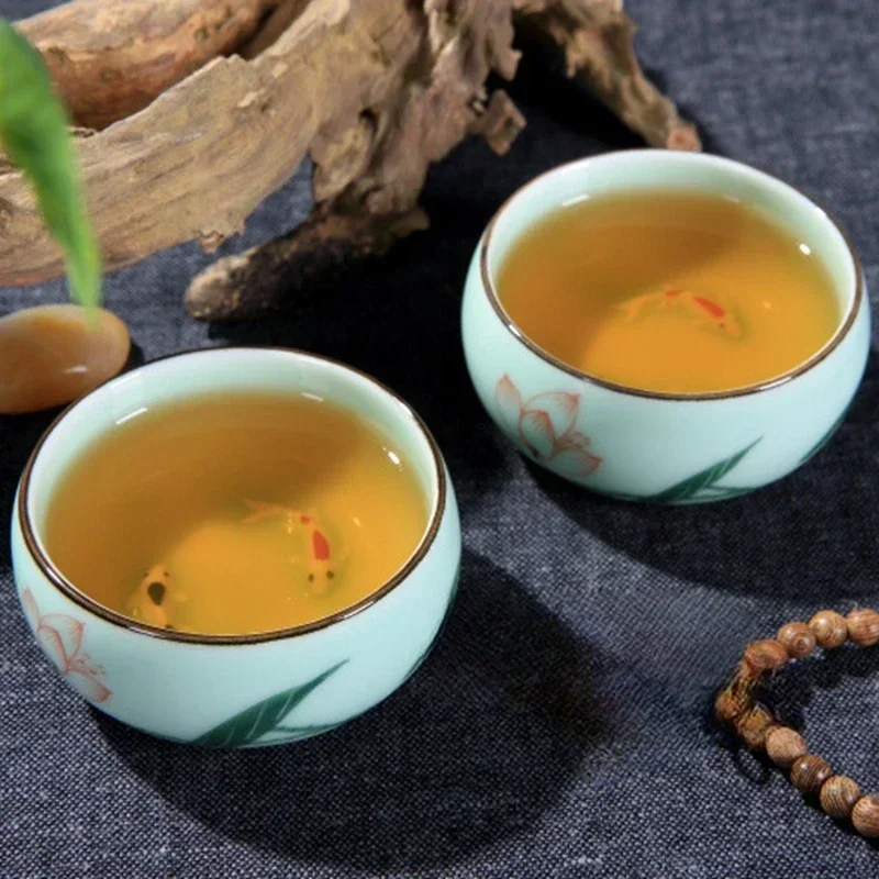 Tea Cup Ceramic  1PC Celadon H - Celadon Ceramic Cup reseña y precio