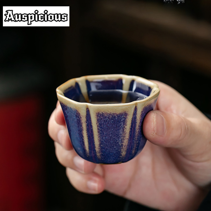 Jun Kiln Celadon Hand-grasp Po - Celadon Ceramic Cup reseña y precio
