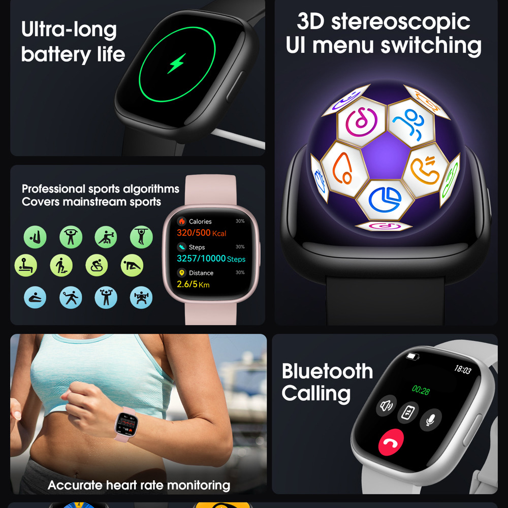 Outdoor Multi-function Smartwa - Korean Men Lifestyle reseña y precio