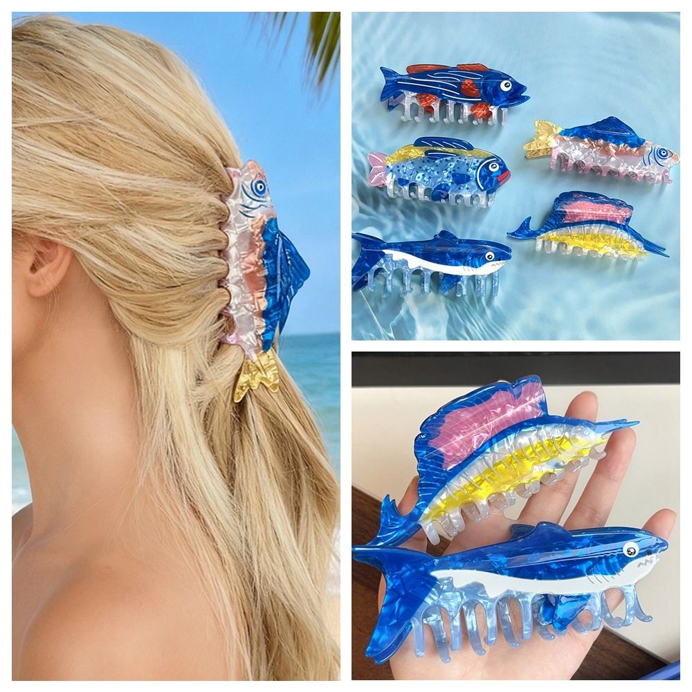 Hairpin Ocean Animal Hair Claw - Korean Girls Lifestyle reseña y precio