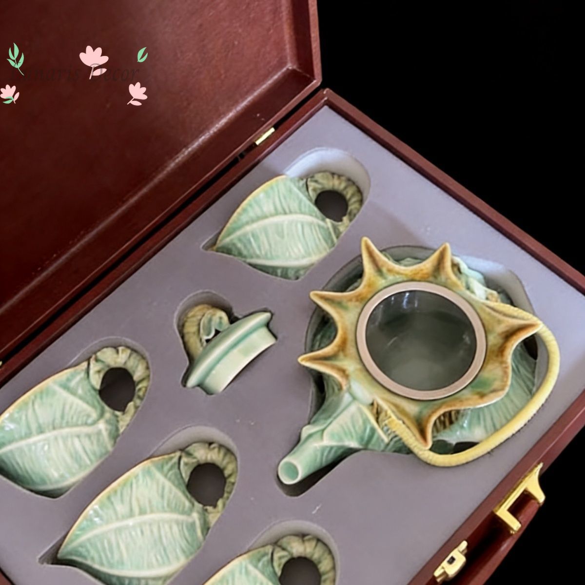 The whole set of ceramic beam  - Celadon Ceramic Cup reseña y precio