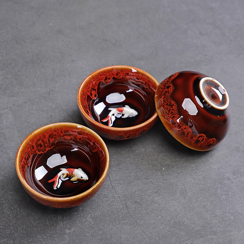 Celadon Fish Cute Teacup, Chin - Celadon Ceramic Cup reseña y precio