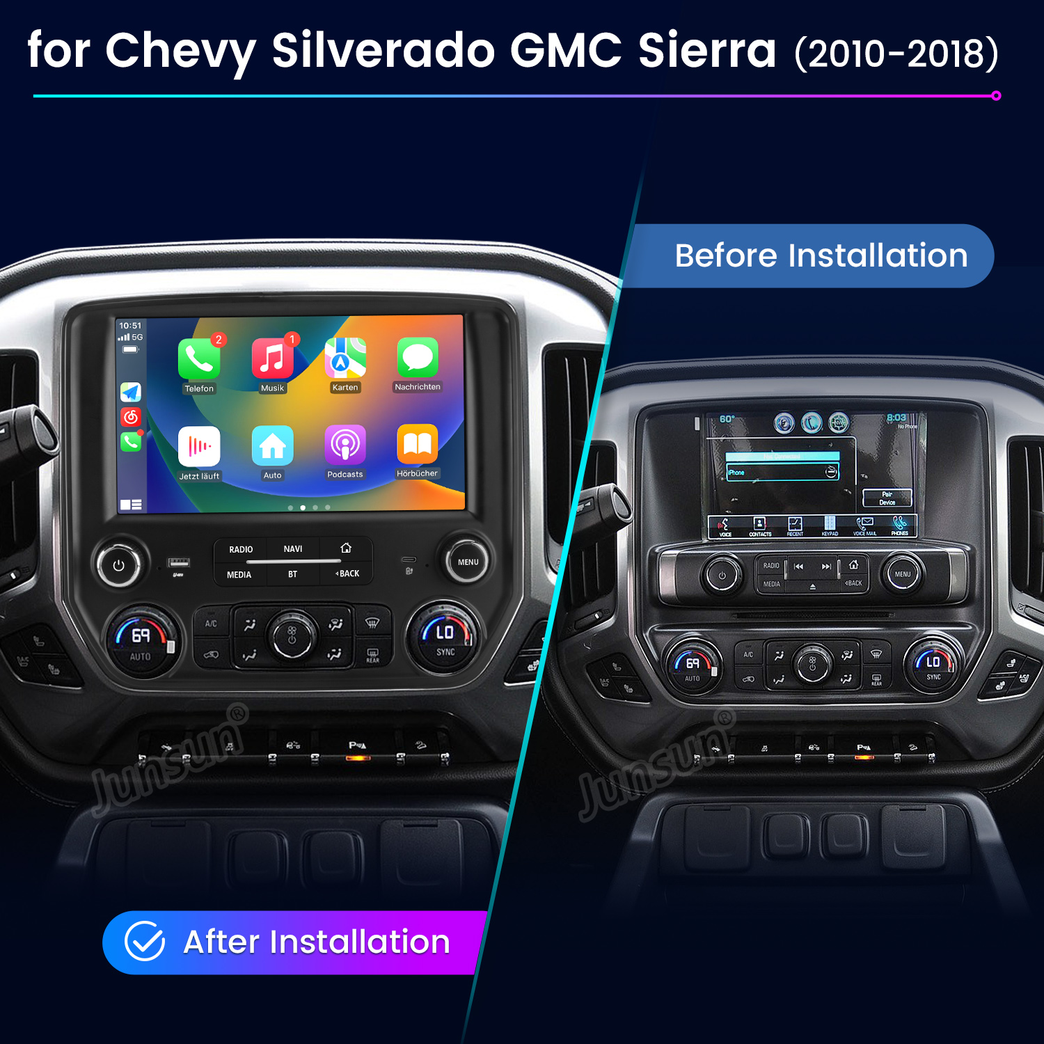 Junsun AI Voice Car Stereo Rad - Traditional Korean Lifestyle reseña y precio